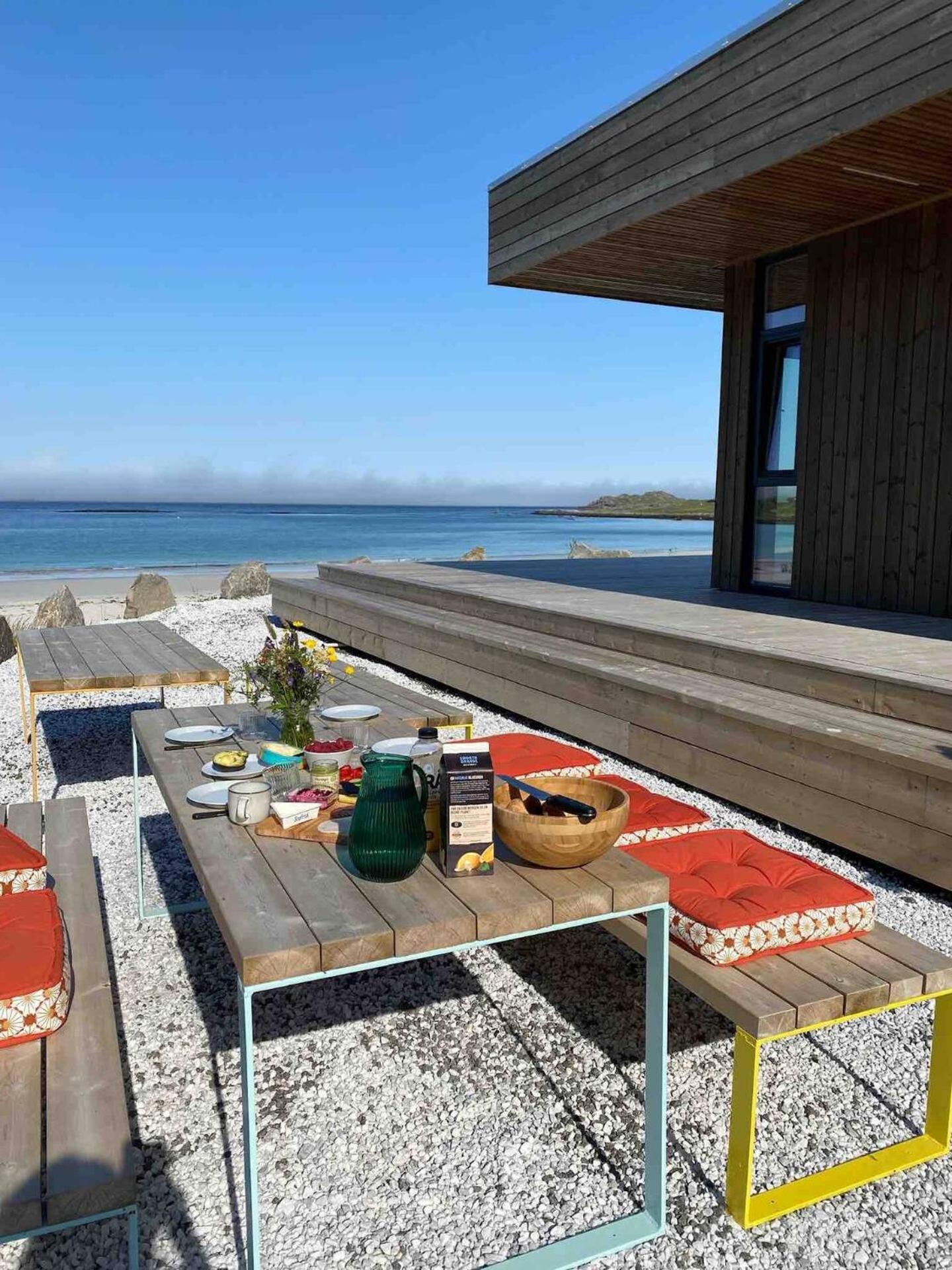 Exclusive Beach House Ramberg - Your Private Oasis エクステリア 写真